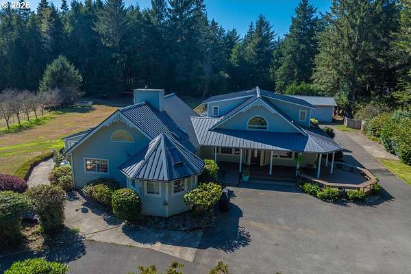 12.9 Acres of Land with Home for Sale in Bandon, Oregon
