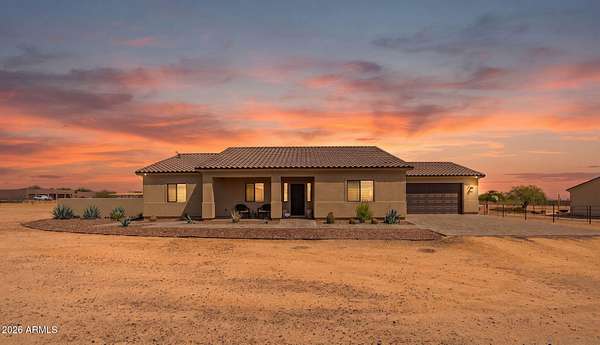 3 Acres of Land with Home for Sale in Wittmann, Arizona