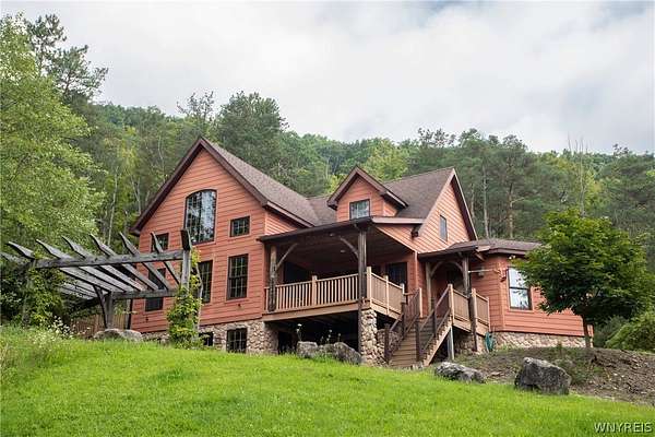 12.9 Acres of Land with Home for Sale in Ellicottville, New York
