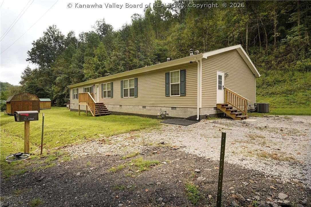 33.2 Acres of Recreational Land with Home for Sale in Elkview, West Virginia