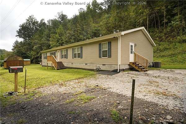 33.2 Acres of Recreational Land with Home for Sale in Elkview, West Virginia