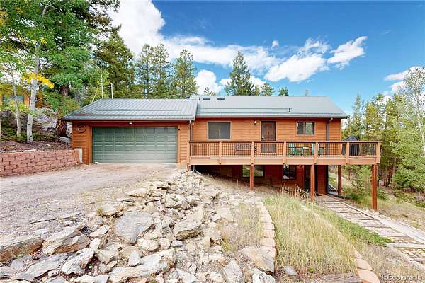 3.5 Acres of Land with Home for Sale in Bailey, Colorado