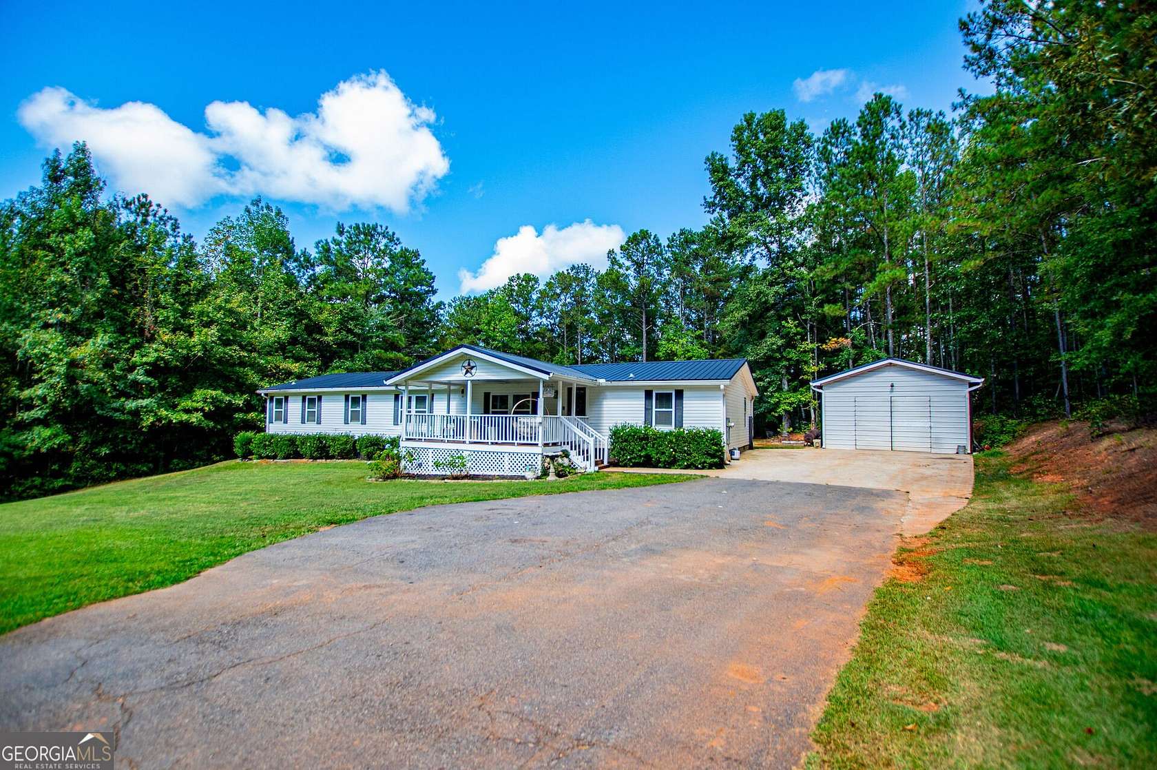6.7 Acres of Land with Home for Sale in Carrollton, Georgia