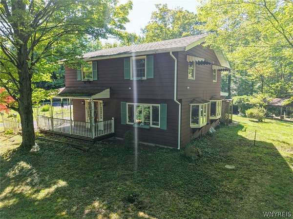11.1 Acres of Land with Home for Sale in Forestville, New York