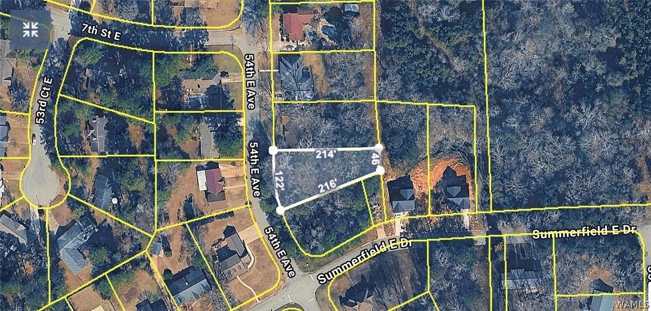 0.42 Acres of Residential Land for Sale in Tuscaloosa, Alabama