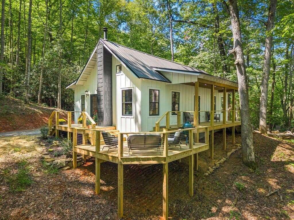 2.16 Acres of Land with Home for Sale in Franklin, North Carolina