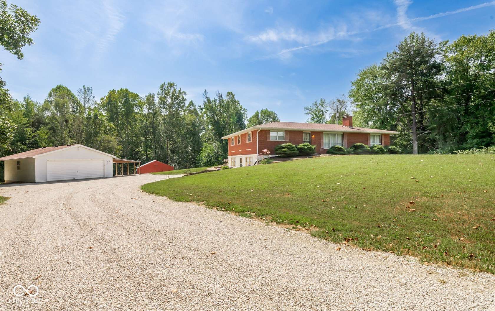8.83 Acres of Land with Home for Sale in Austin, Indiana