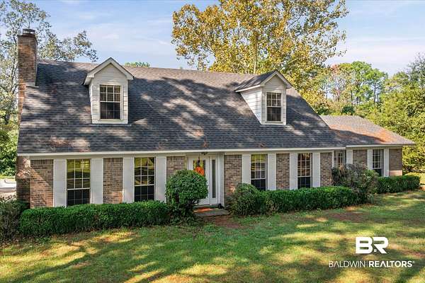 3.5 Acres of Land with Home for Sale in Citronelle, Alabama