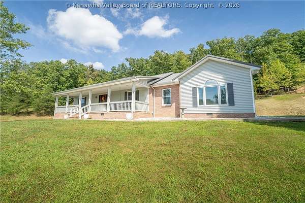 3.83 Acres of Land with Home for Sale in Sod, West Virginia