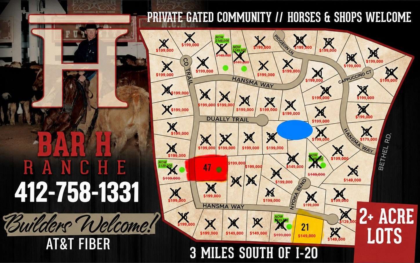 2 Acres of Residential Land for Sale in Weatherford, Texas