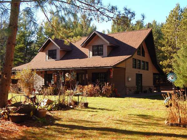 7.64 Acres of Land with Home for Sale in Siren, Wisconsin