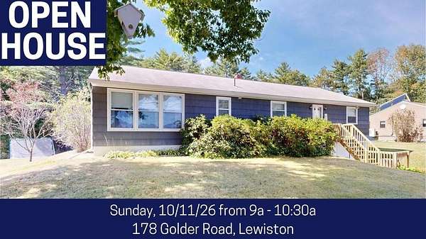 3.48 Acres of Land with Home for Sale in Lewiston, Maine