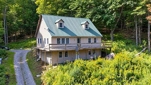 23.1 Acres of Recreational Land with Home for Sale in Shaftsbury, Vermont