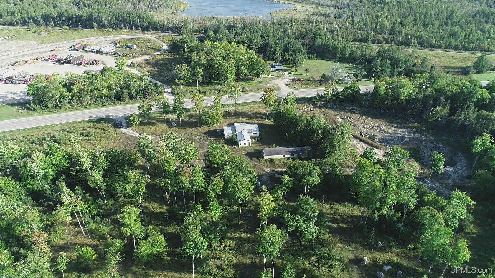 15 Acres of Improved Commercial Land for Sale in Gulliver, Michigan
