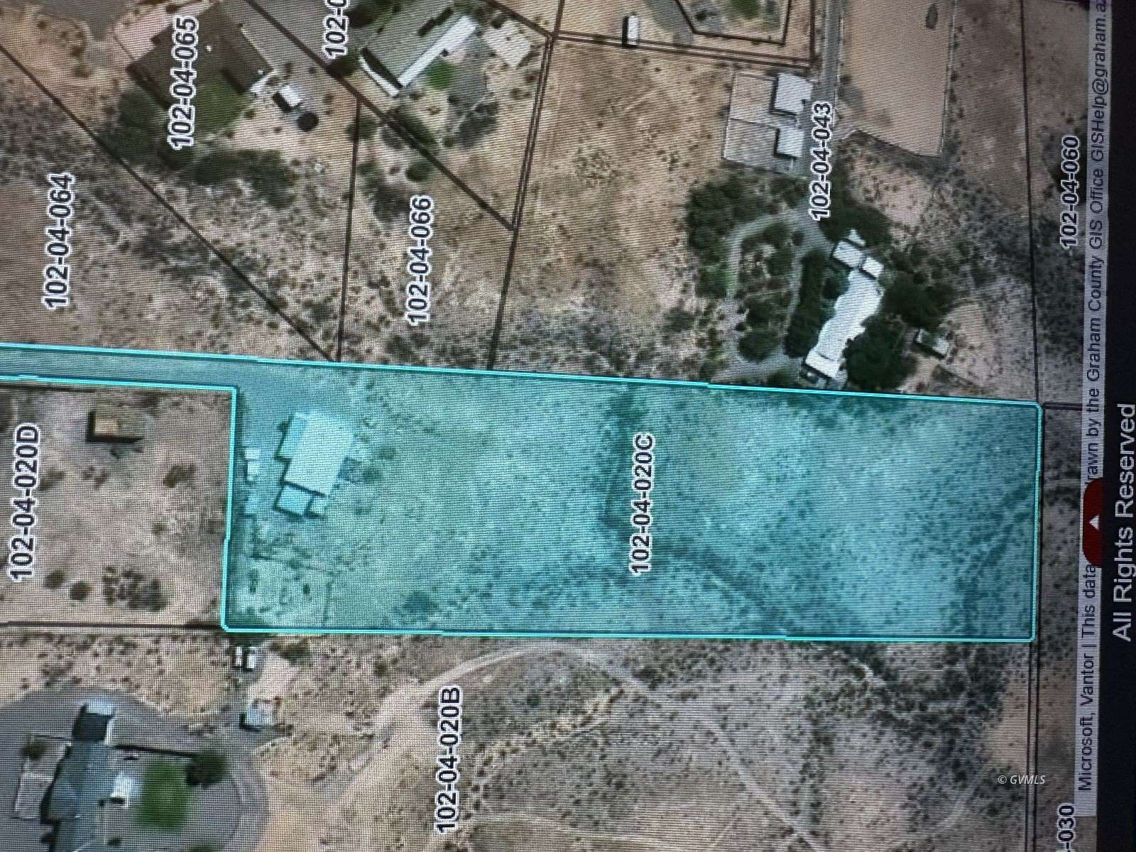 3.42 Acres of Land with Home for Sale in Safford, Arizona