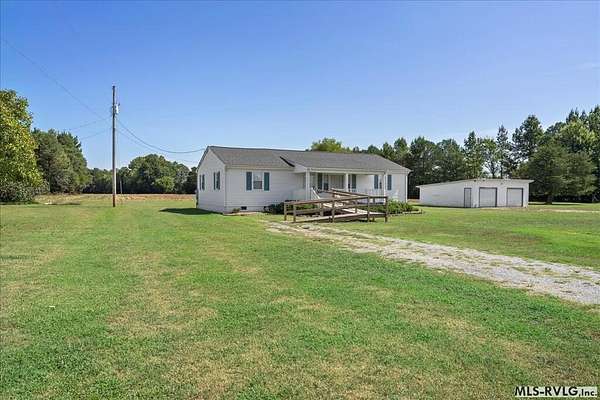 10.1 Acres of Land with Home for Sale in Roanoke Rapids, North Carolina