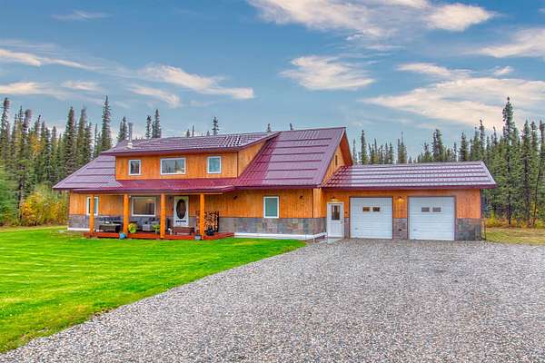 1.5 Acres of Land with Home for Sale in North Pole, Alaska