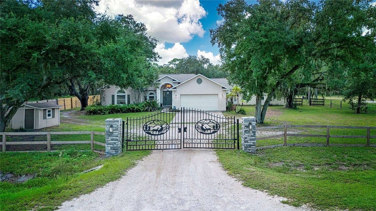 2 Acres of Land with Home for Sale in Wimauma, Florida