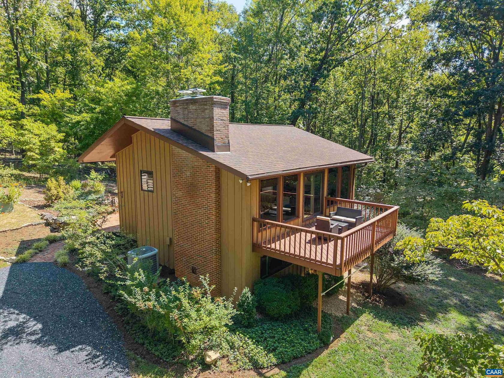 8.29 Acres of Land with Home for Sale in Afton, Virginia