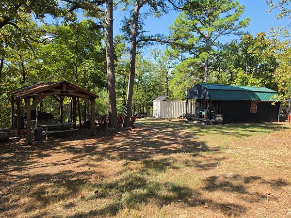 40 Acres of Land with Home for Sale in Wister, Oklahoma