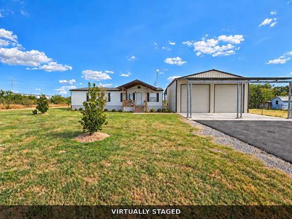 1.5 Acres of Land with Home for Sale in Venus, Texas