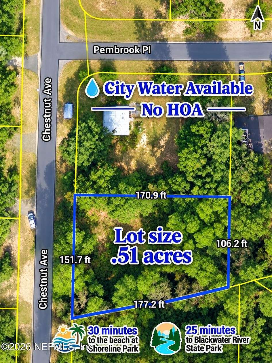 0.51 Acres of Residential Land for Sale in Pace, Florida