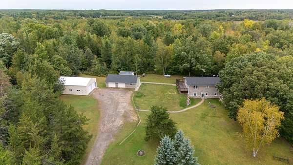 32 Acres of Recreational Land with Home for Sale in Brook Park, Minnesota