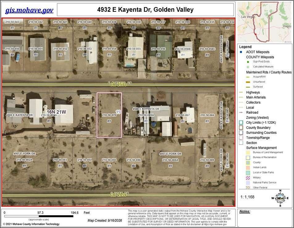 0.2 Acres of Residential Land for Sale in Topock, Arizona