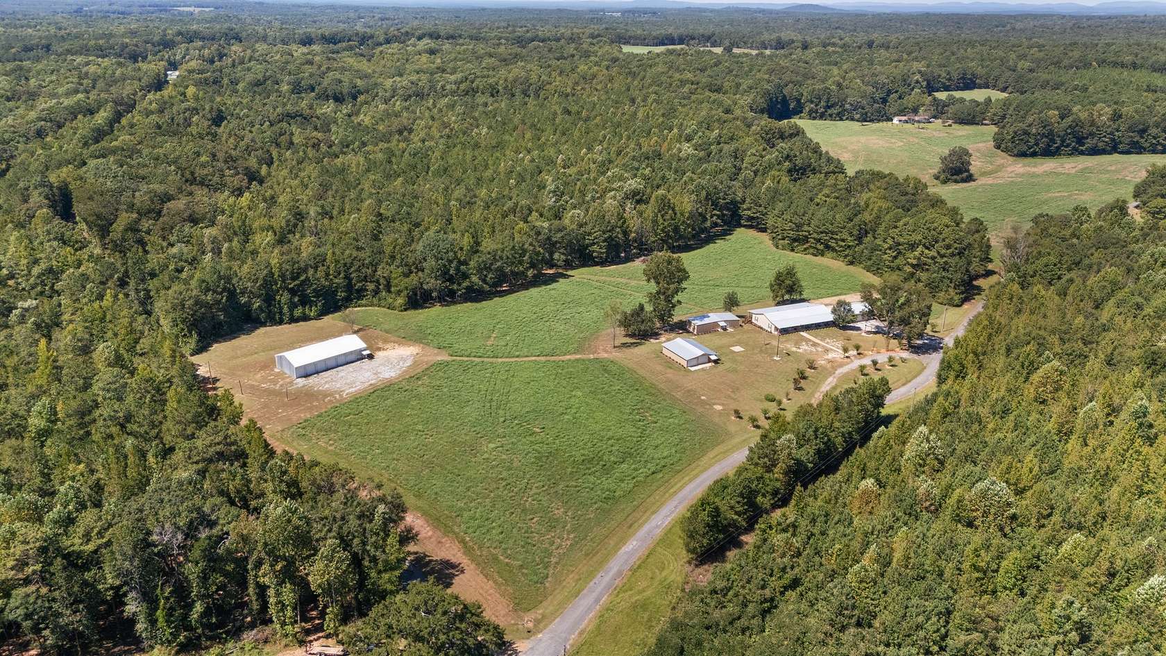 100 Acres of Recreational Land with Home for Sale in Daviston, Alabama