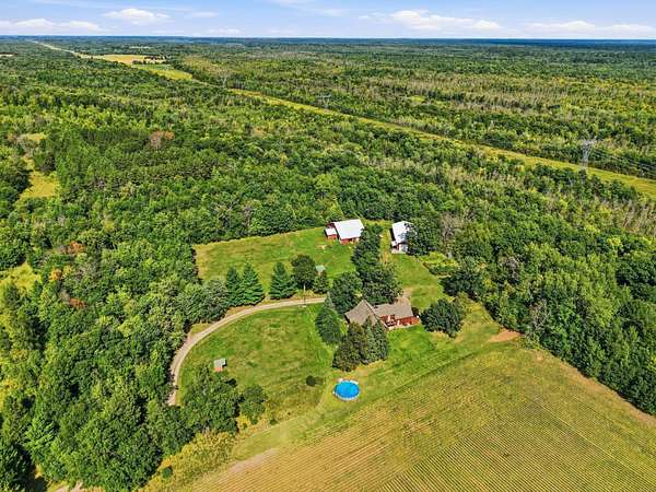 25 Acres of Land with Home for Sale in Harris, Minnesota