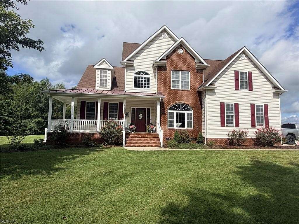 8 Acres of Land with Home for Sale in Ivor, Virginia