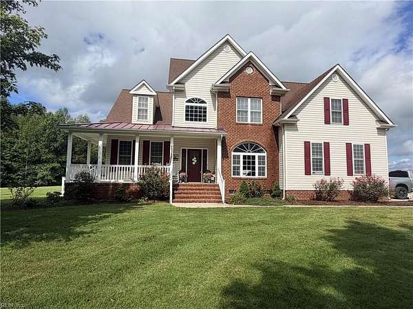 8 Acres of Land with Home for Sale in Ivor, Virginia