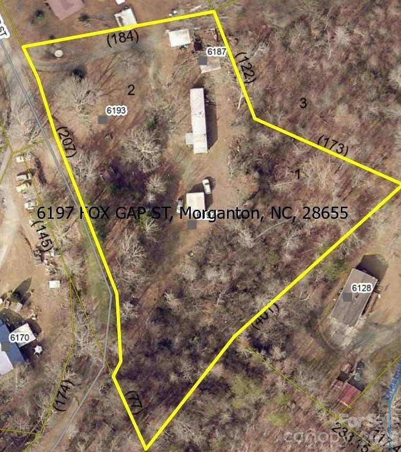 2 Acres of Land with Home for Sale in Morganton, North Carolina