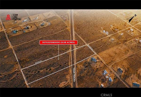 9 Acres of Residential Land for Sale in Phelan, California