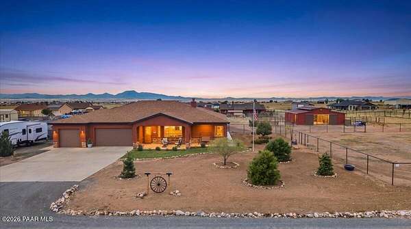 2 Acres of Land with Home for Sale in Prescott Valley, Arizona