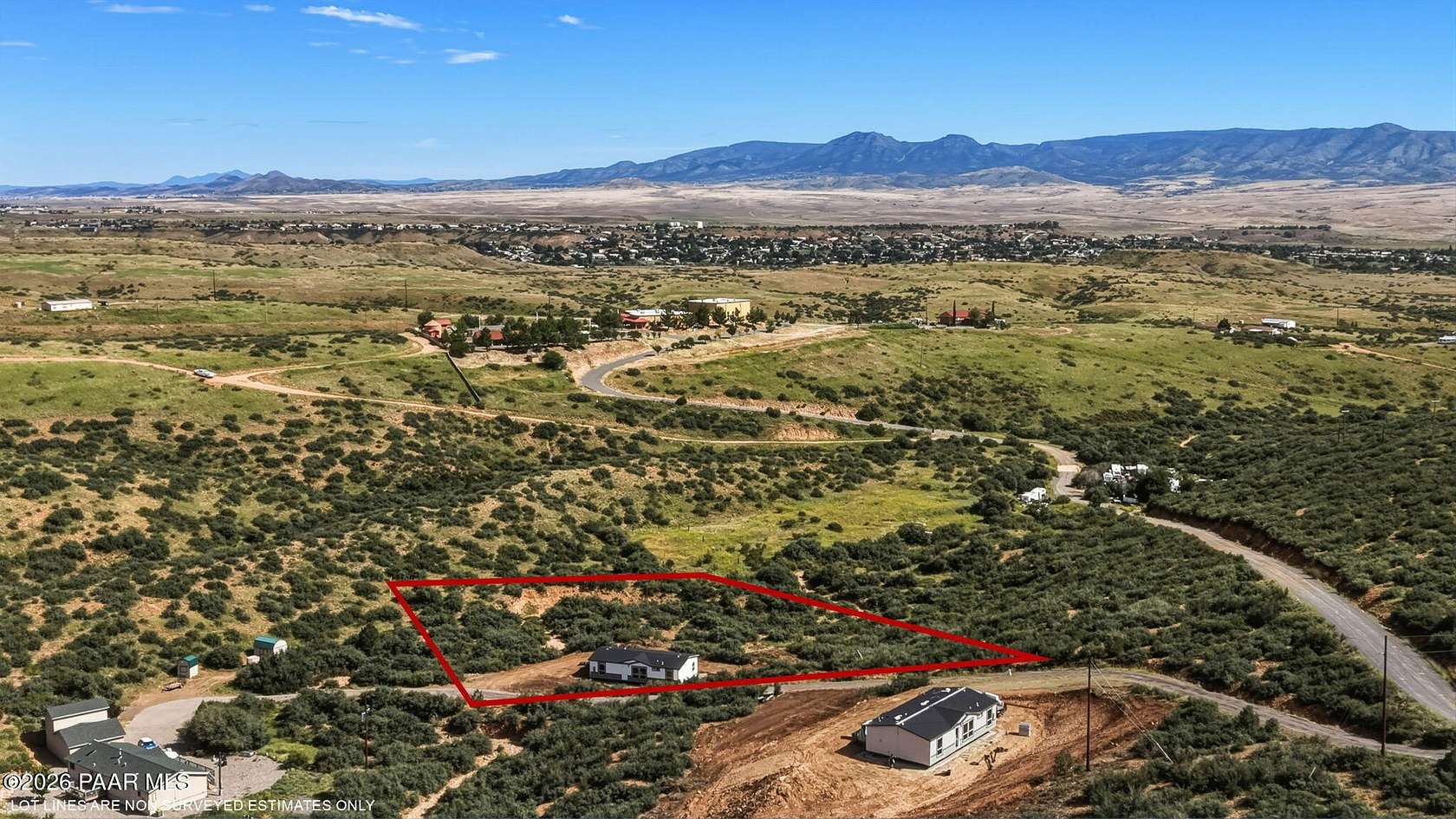 1.6 Acres of Land with Home for Sale in Dewey-Humboldt, Arizona