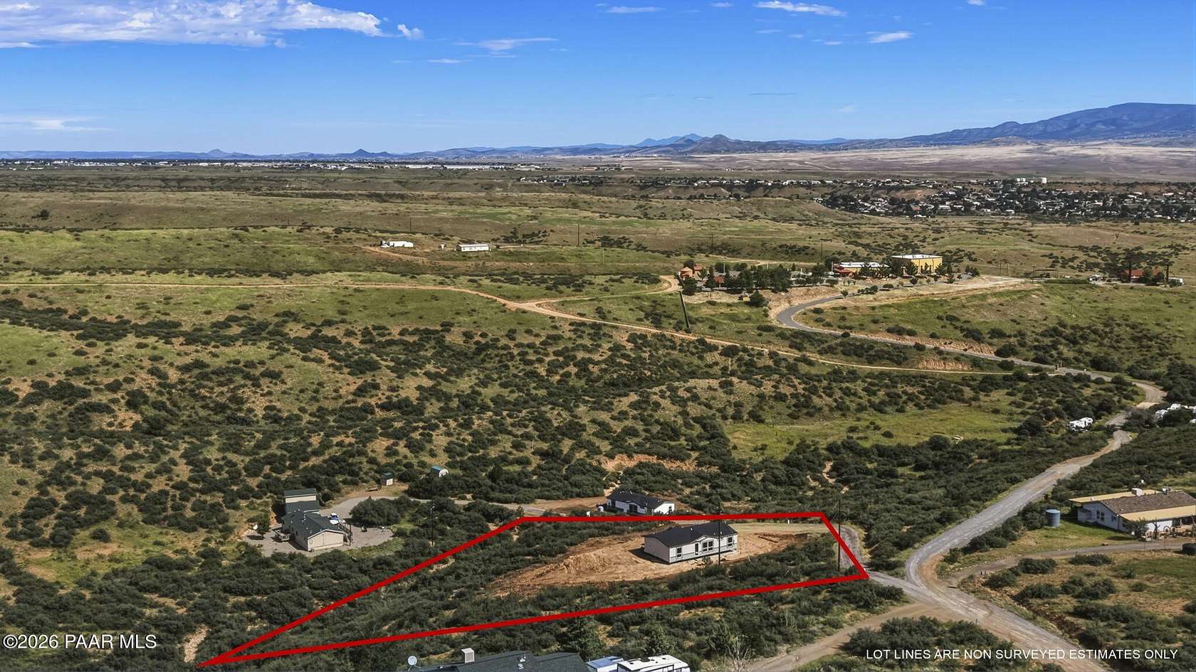 1.6 Acres of Land with Home for Sale in Dewey-Humboldt, Arizona