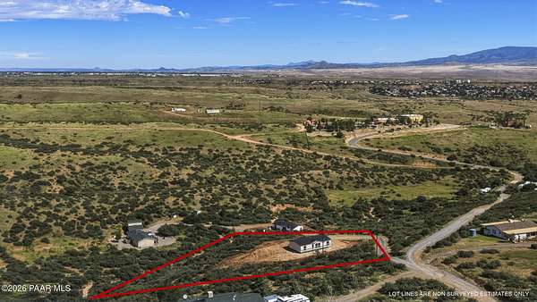 1.6 Acres of Land with Home for Sale in Dewey-Humboldt, Arizona