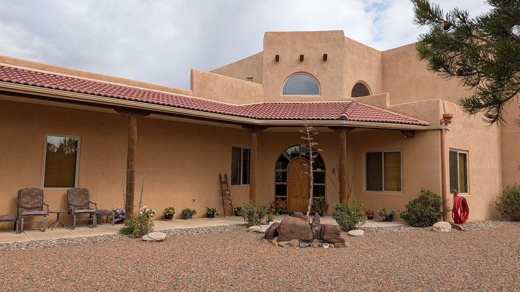 8.5 Acres of Land with Home for Sale in Edgewood, New Mexico