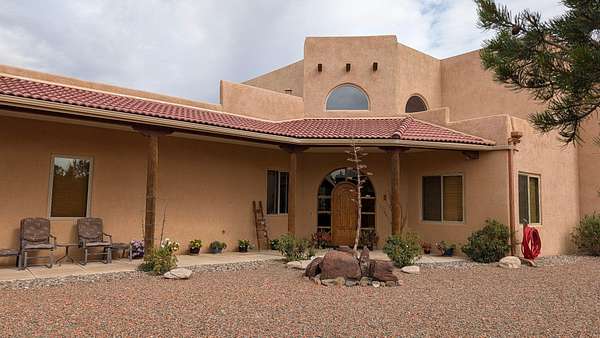 8.5 Acres of Land with Home for Sale in Edgewood, New Mexico