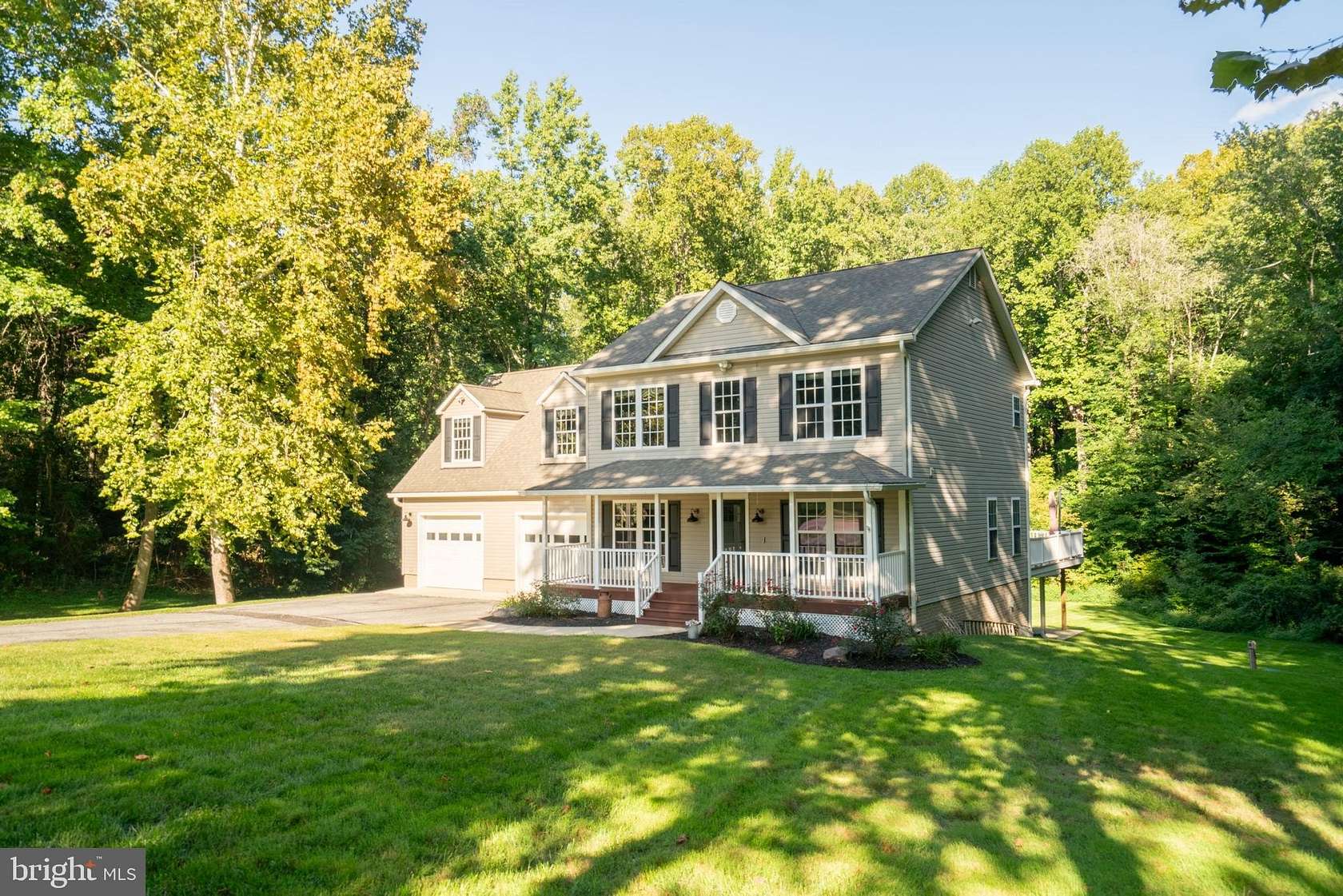 3.34 Acres of Land with Home for Sale in Huntingtown, Maryland