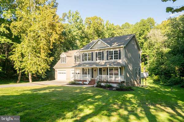 3.34 Acres of Land with Home for Sale in Huntingtown, Maryland