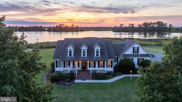 4.64 Acres of Land with Home for Sale in Crisfield, Maryland