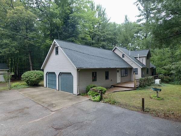 22 Acres of Recreational Land with Home for Sale in Fountain, Michigan