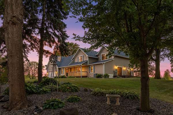 9.24 Acres of Land with Home for Sale in Greenfield, Minnesota