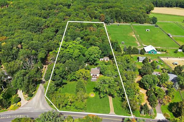 5.13 Acres of Land with Home for Sale in Millstone, New Jersey