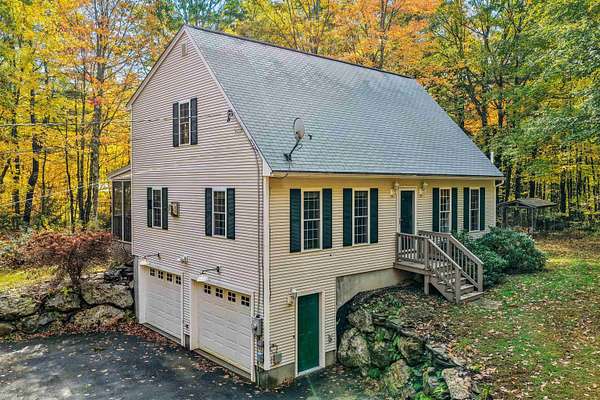3.15 Acres of Land with Home for Sale in Deerfield, New Hampshire