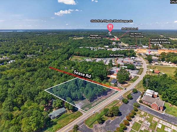 1.89 Acres of Improved Commercial Land for Sale in Irmo, South Carolina