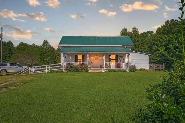21.1 Acres of Recreational Land with Home for Sale in Athens, Tennessee