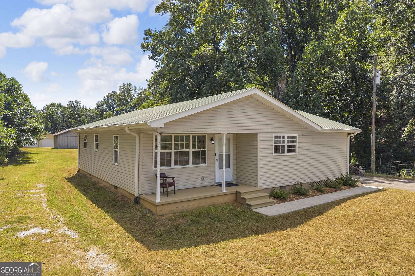 5.84 Acres of Land with Home for Sale in Mount Airy, Georgia